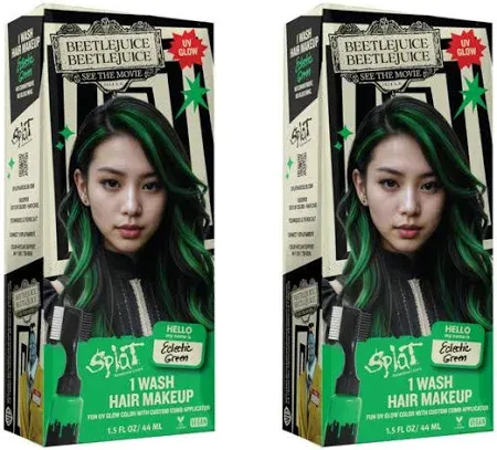 Photo 1 of splat beetlejuice hair dye green 3 pack