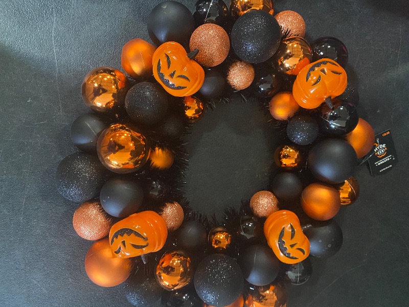 Photo 1 of Target Holiday Halloween Wreath