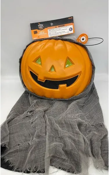 Photo 1 of New Halloween Hyde & Eek Holiday Adult Light Up Goblin Pumpkin Mask