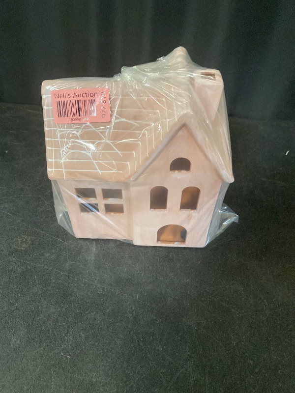 Photo 1 of  Holiday Hyde & Eek Terracotta Haunted House Halloween Novelty Decor
