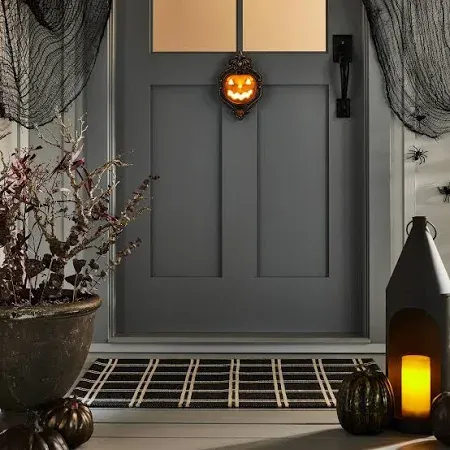 Photo 1 of Hyde & Eek! Boutique Animated Pumpkin Door Knocker