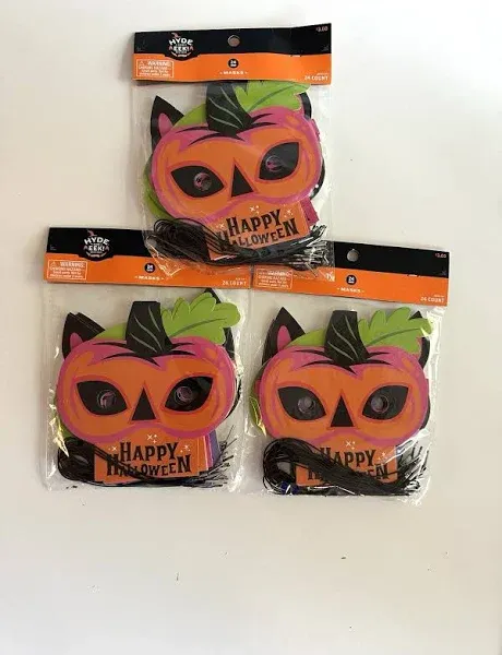 Photo 1 of 3 pack Hyde & Eek Halloween Masks