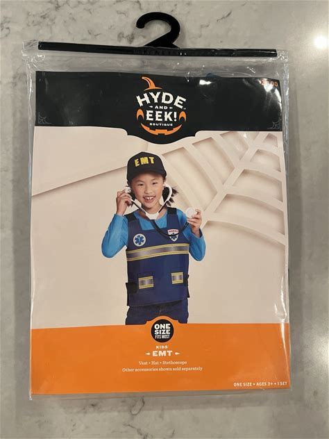 Photo 1 of size osfm hyde and eek emt costume kids