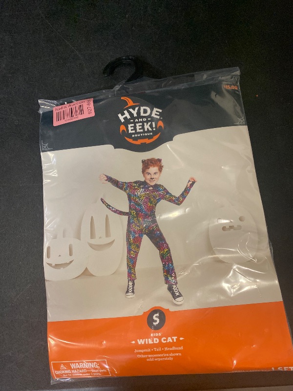 Photo 1 of (S) hyde and eek wild cat kid costume size small