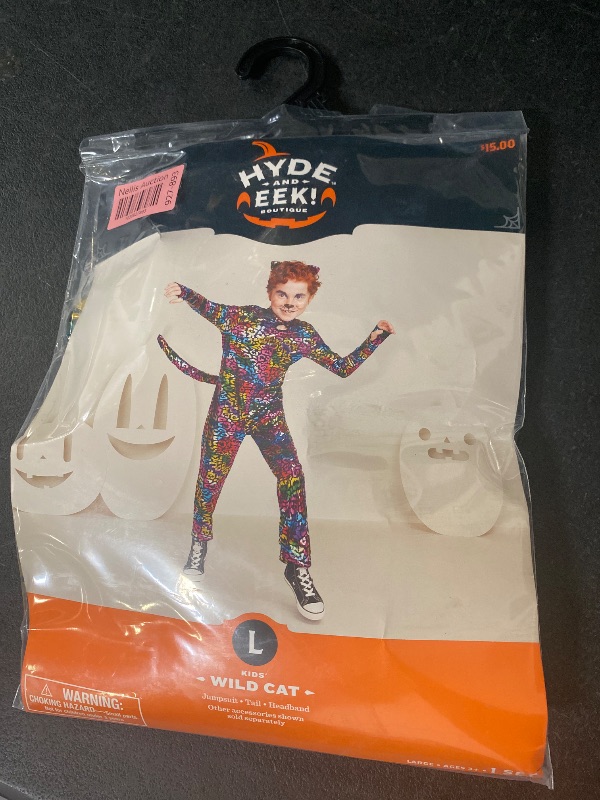 Photo 1 of size L hyde and eek wild cat costume