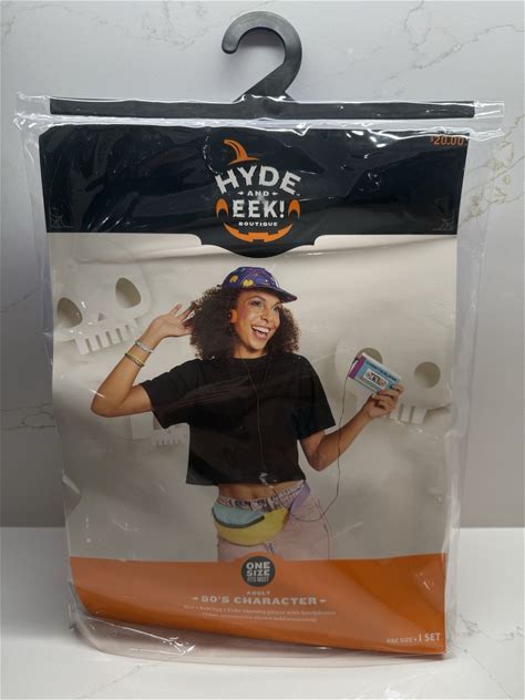 Photo 1 of size adult hyde and eek 80s character costume