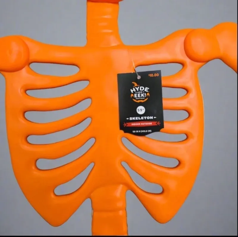 Photo 1 of hyde and eek skeleton 59" orange