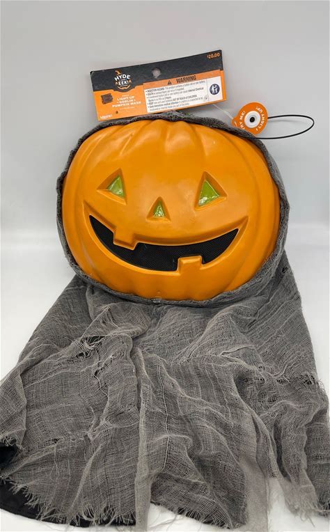 Photo 1 of hyde and eek pumpkin ghoul mask