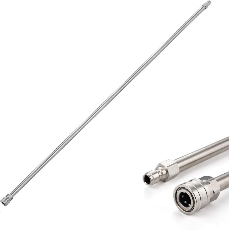 Photo 1 of Pressure Washer Extension Wand - 60" Pressure Washer Wands wit Replacement Wand, 1/4" Quick Connect Power Washer Lance, 4000 PSI
