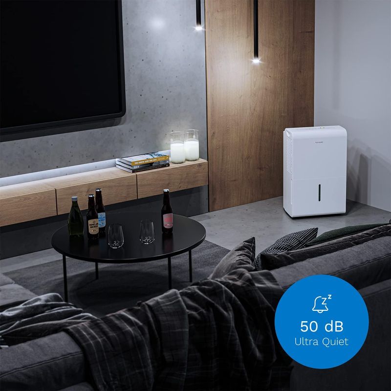 Photo 1 of hOmeLabs 3000 Sq. ft. Energy Star Dehumidifier - Ideal for Medium to Large Rooms, Bedrooms and Home Basements - Powerful Moisture Removal and Humidity Control - 35 Pint (Previously 8 Pint)