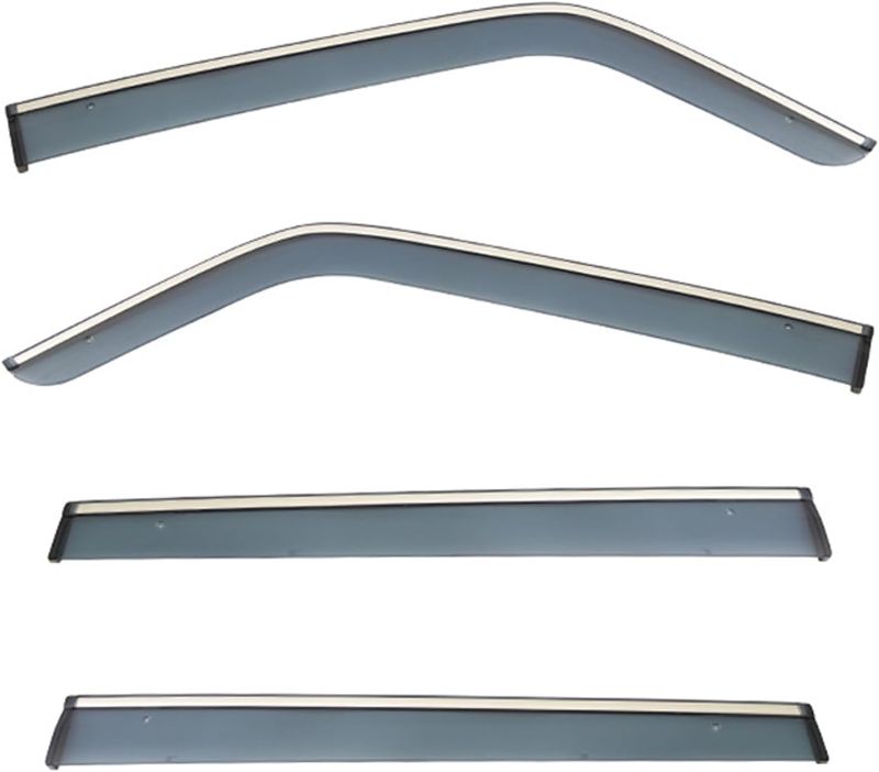 Photo 1 of Window Visors Rain Guards for Chevrolet MW 2000-2010, Window Wind Deflector Rain Guard Shield Cover Vent Visor Deflectors Accessories
Brand: Generic