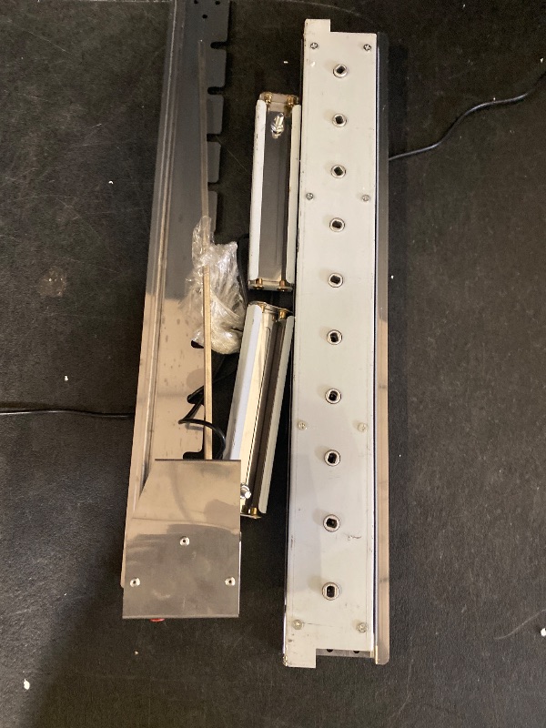 Photo 1 of Electromagnetic Lock with Z and L Bracket 280KG 600LBS Holding Force Electric Magnetic Door Lock 12V Fail Safe NC Mode for Access Control System