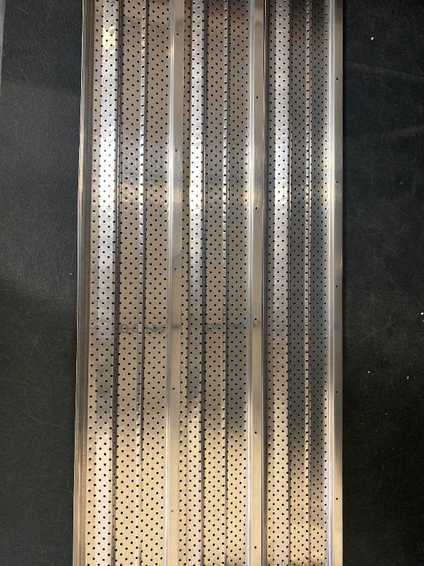 Photo 1 of S351 stainless steel heat plate replacement parts for American outdoor 30NB 30PC AOG Gas grill ?16ga-3pack) 15-1/2 x 8-1/4"