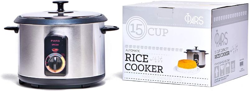 Photo 1 of Pars Automatic Persian Rice Cooker - Tahdig Rice Maker Perfect Rice Crust, 15 Cup