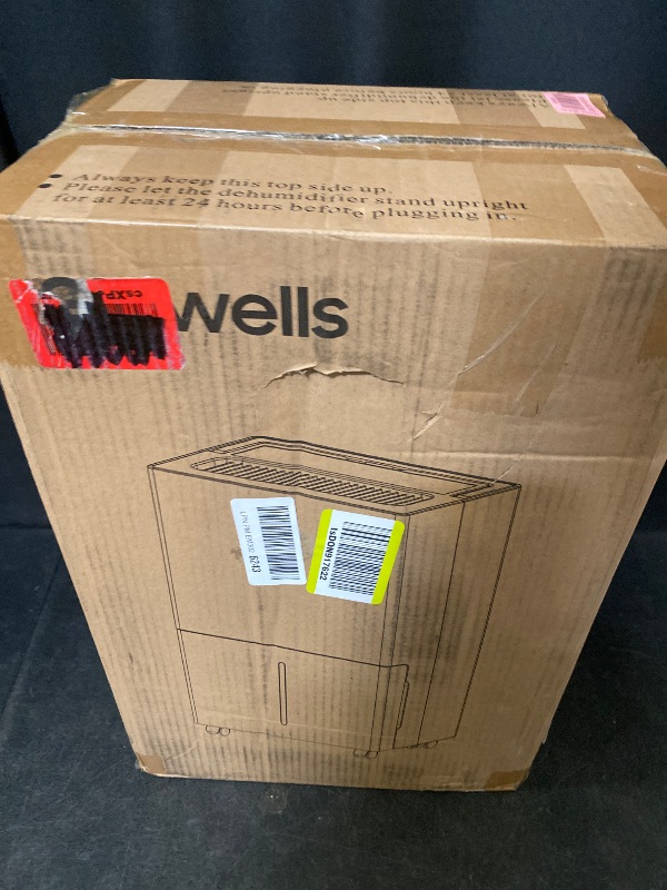 Photo 1 of 1600 Sq.ft Dehumidifiers for Home, Glowells 21 Pints Dehumidifier with Drain Hose for Basement, Smart Humidity Control Moisture Removal, 3 Operation Modes for RV, Bathroom, Bedroom