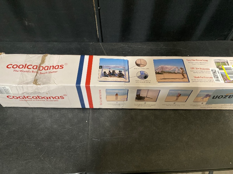 Photo 1 of Beach Cabana - 6FT Beach Umbrella with UPF 100+ UV Protection & Sunshade Curtain - Waterproof Tent - Portable Shade, Easy to Set Up, Perfect for Family & Friends, Navy Blue
Visit the Mojest Store