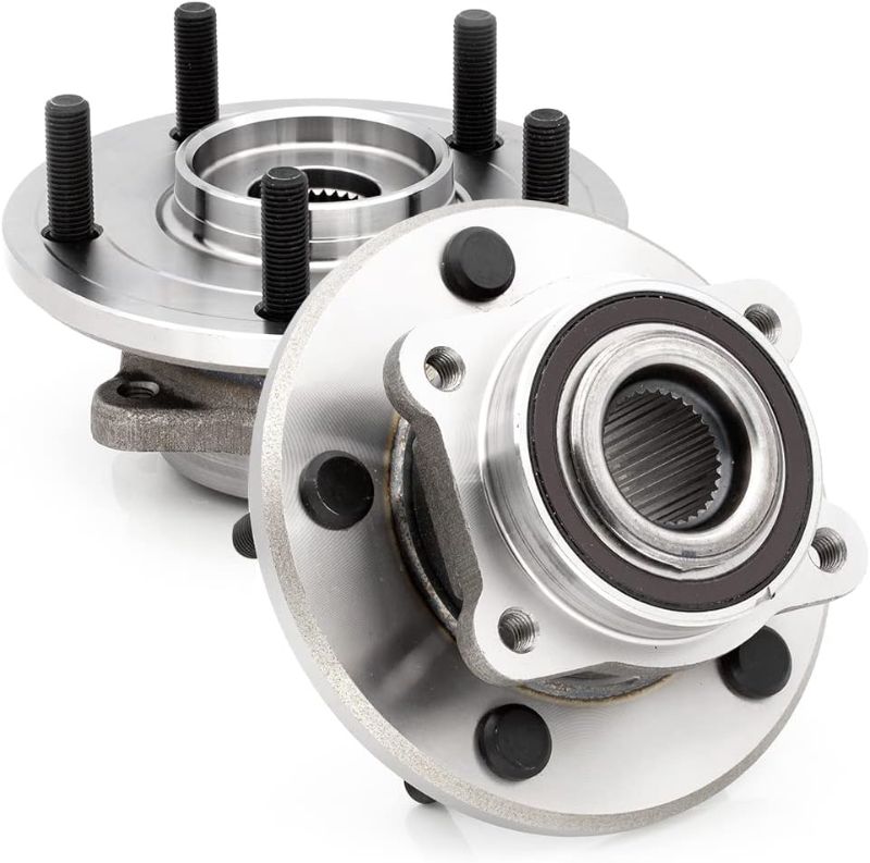 Photo 1 of 2Pcs of Front Wheel Hub Bearing Assembly Compatible with Dodge Journey 2009-2020, 5 Lugs, with ABS [513286-x2]