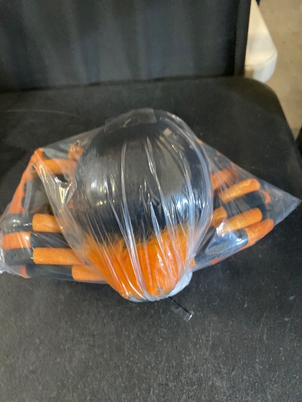 Photo 1 of 48” Plush Possible Spider Black Orange Purple Halloween - Hyde & EEK