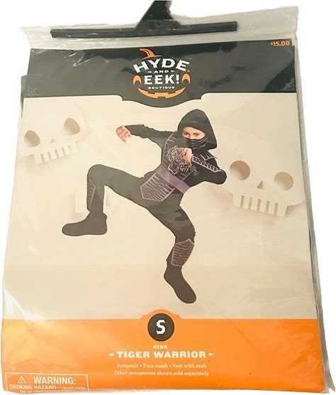 Photo 1 of SIZE S Hyde and Eek KIDS TIGER WARRIOR COSTUMES