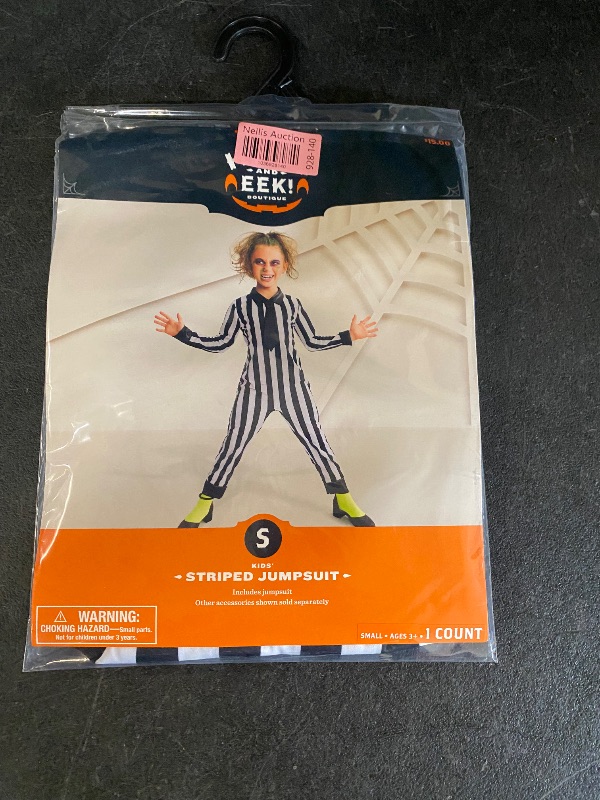 Photo 1 of (S) HYDE AND EEK STRIPED JUMPSUIT