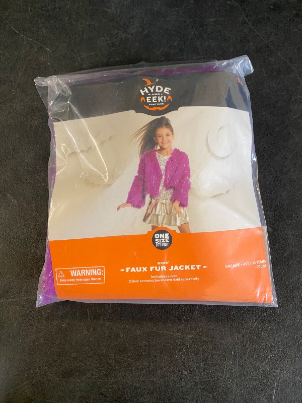 Photo 1 of hyde and eek kids faux fur jacket