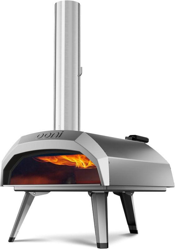 Photo 1 of 12 Multi-Fuel Outdoor Pizza Oven – 12 Inch Pizzas in 60 Seconds - Portable Wood and Gas Fired Pizza Oven with Pizza Stone, Dual Fuel Ooni Pizza Oven