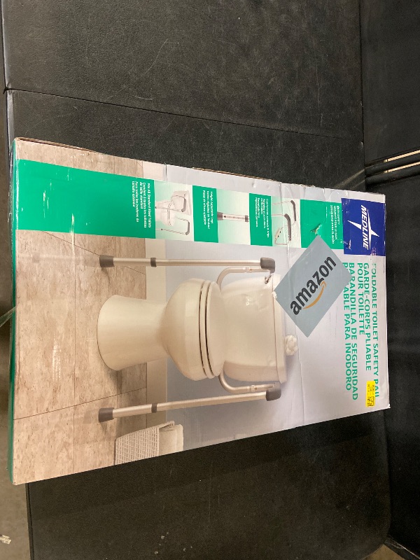 Photo 1 of Medline Toilet Safety Rail For Seniors with Easy Installation, Height Adjustable Toilet Safety Frame, Bathroom Assist Rail with Armrests, Bathroom Safety, 250 lb. Weight Capacity
Visit the Medline Store