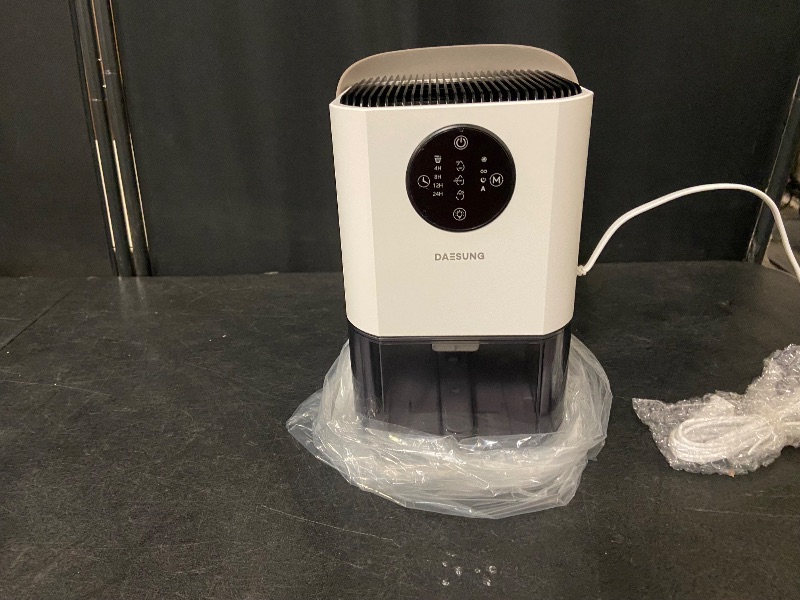 Photo 1 of DAESUNG Dehumidifiers for Home 60 OZ, 2025 New Quiet Dehumidifier for Small Bedroom with Sleep Mode, Auto Shut Off, Timer, Portable Dehumidifier Small for Bathroom/Livingroom/RV/Closet/Camper