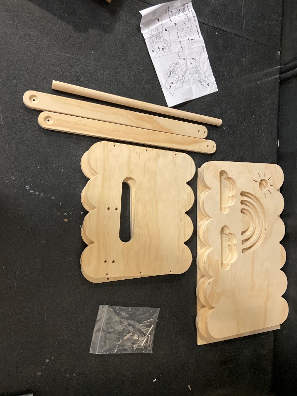 Photo 1 of Wooden Baby Shower Crate Closet, Wooden Baby Shower Crate Closet, Boys and Girls for Baby shower wooden basket Gifts, Welcome Baby Gifts, Suitable for Pregnancy Glfts for New Parent
