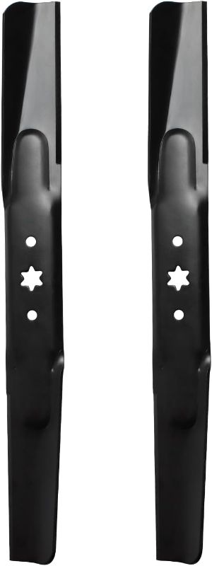 Photo 1 of 942-04308 Mower High Lift Blade Replace Cub Cadet Troy Bilt MTD 742-04308 742-04312 942-04312 942-0656 942-0616, 2-In-1 Blade for XT1-LT42 XT2-LX42 LT1000 LT2000 LT3000 Lawn Tractor (2 PCS) - 42" Deck