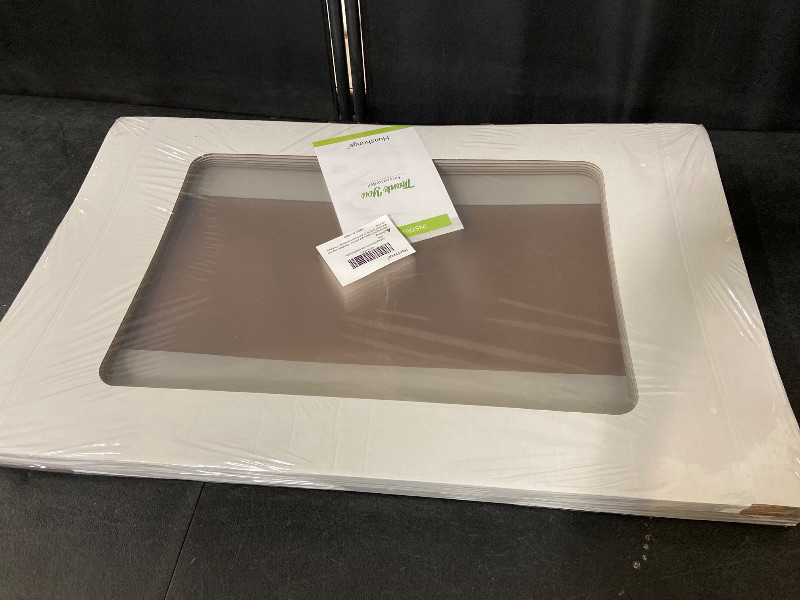 Photo 1 of 26.5x19.5 x 5 Inches 10 Pack Full Sheet Cake Box with Window,Large Bakery Boxes Corrugated Rectangle Cake Boxes for Donuts, Muffins, Cupcakes, Brownie,Pastry Baking,Decor Supplies