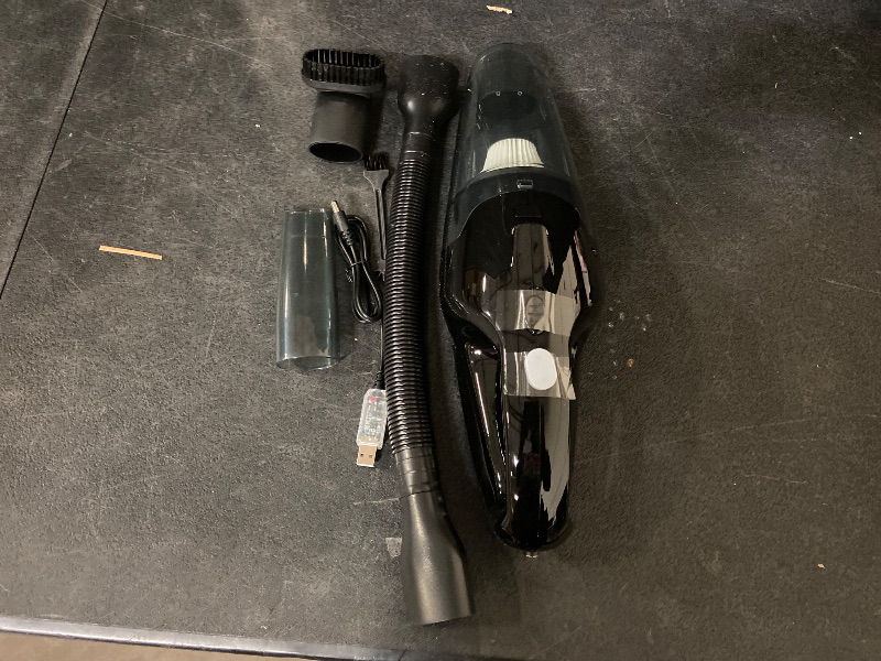 Photo 1 of Handheld Vacuum Cordless Rechargeable, Car Vacuum Cleaner with LED, USB Charge, 1.65LBs Hand Vacuum Cordless, for Car/Home/Pet
