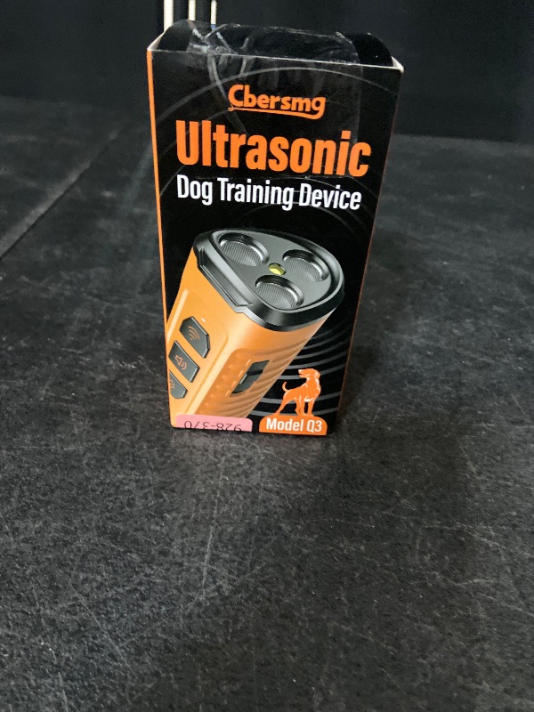 Photo 1 of Dog Bark Deterrent Device 3X Anti Barking Device for Dogs, 5 Modes Stop Neighbors Dog Barks No More Safe for All Dogs 50FT Bark Control Indoor Outdoor with Flashlight,Dog Training Device