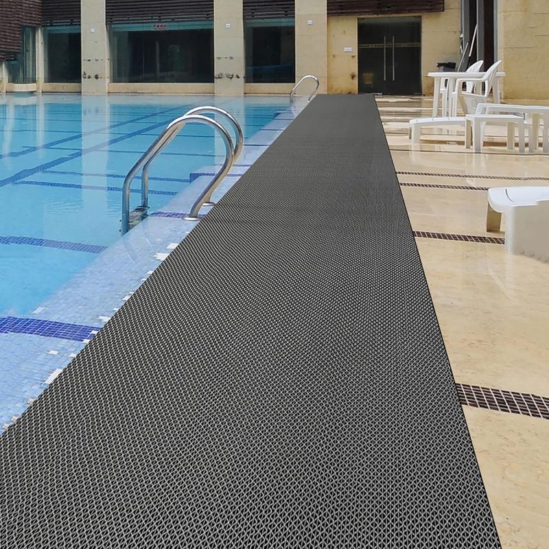 Photo 1 of WLWLEO Flooring Mats Floor Mats Rubber 3x10 Ft 0.9×3M Gray/Grey