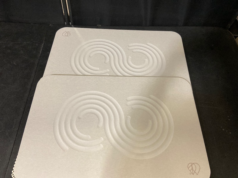 Photo 1 of Dorai Home Bath Stone Mat 23.6"x15.4"| Luxury Diatomite Stone Bath Mat |Quickly Removes Water | Non-Slip, Quick-Dry Stone Bath Mat for Bathroom | Zen Sandstone - 2 Pack