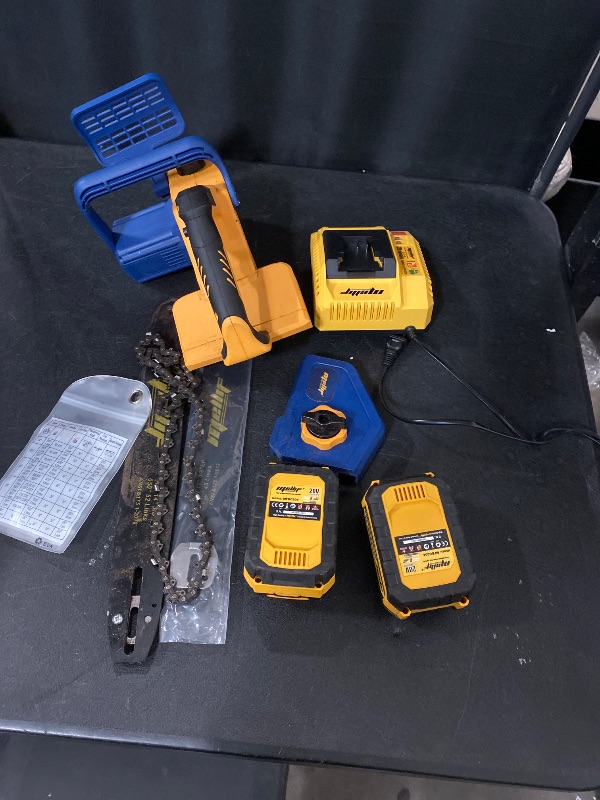 Photo 1 of Brushless Electric Chainsaw 12" Cordless Tool Only for Dewalt 20V/60V Battery with Auto Oiler & Security Lock, for Tree Trimming and Branch Wood Cutting (Tool Only) (for DeWalt 20v Battery)
Brand: FXAFXA