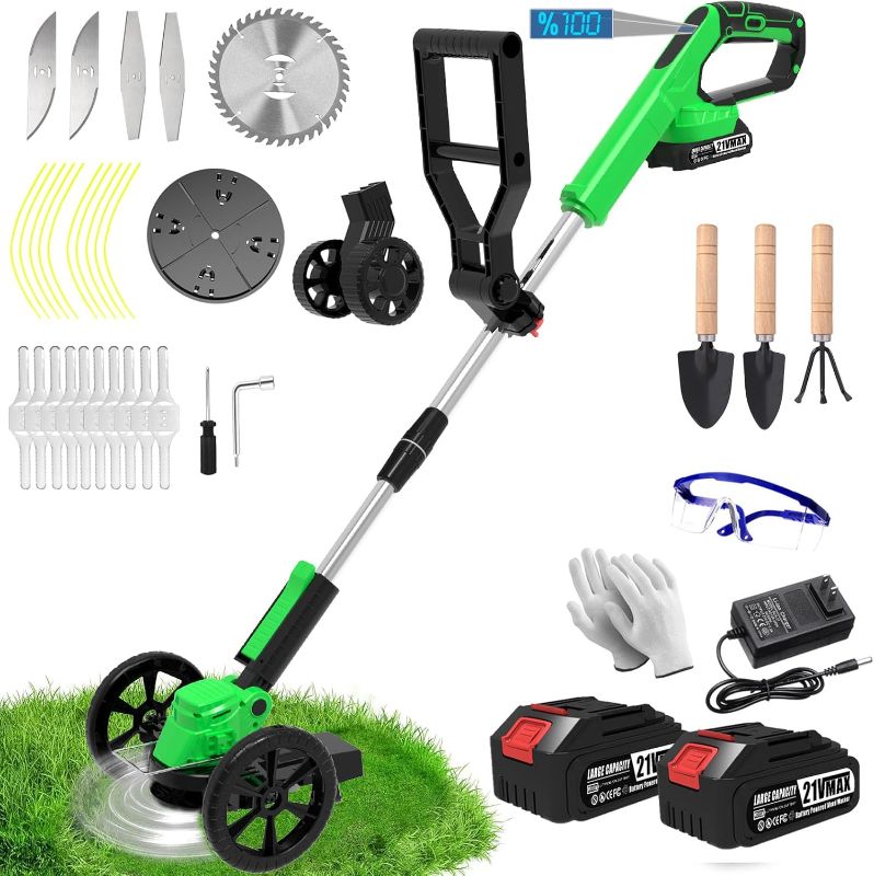 Photo 1 of Electric  Wacker Cordless Eater Lightweight Edger Battery Powered Grass Trimmer