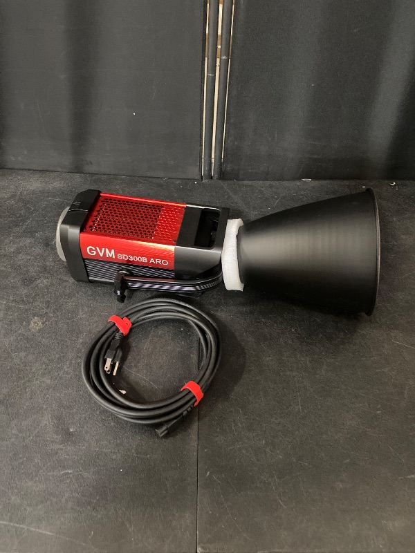 Photo 1 of GVM 300W LED Video Light, 221950lux/1m, ARO SD300B Photography Lighting Kit with APP Control, 2700K-6800K Studio Light Continuous Lighting Kit for YouTube,Film,12 Scene Effects