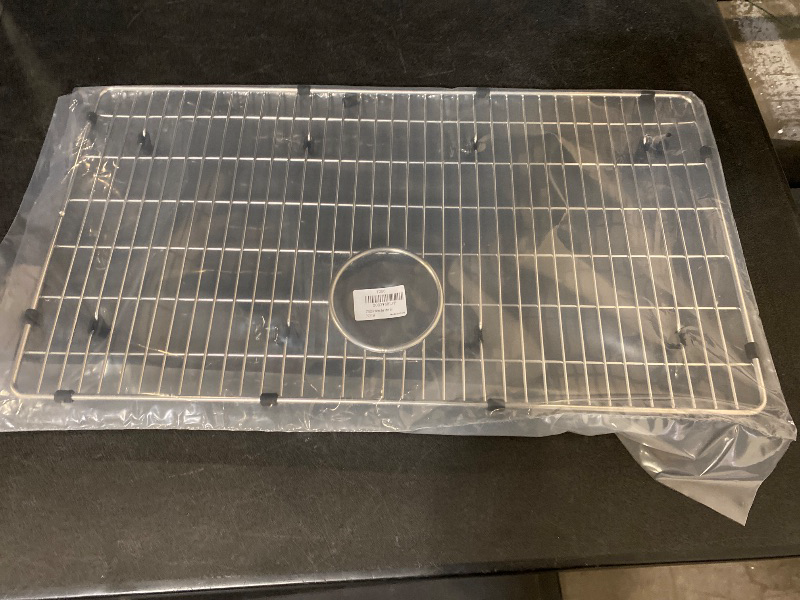 Photo 1 of CTXBG2614 Sink Protectors 26.38" x 14" for Bottom of Kitchen Sink Stainless Steel Bottom Grid Sink Racks for sink bowls