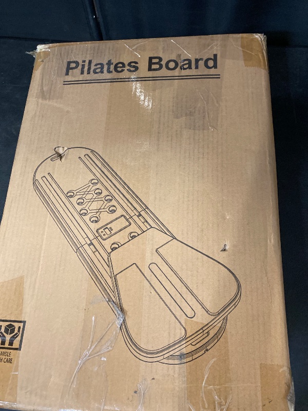 Photo 1 of Pilates Board Pilates Reformer Set,15-in-1Pilates Board for Home Workout, Pilates Reformer Set for Core, Balance and Strength Training, Pilates Board for Women and Beginners