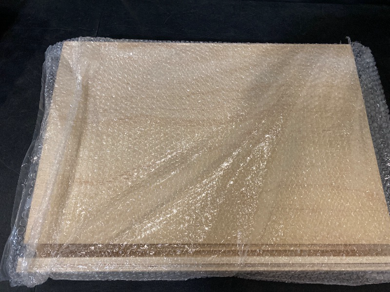 Photo 1 of 5 Pack Wooden Shelf Covers 24 x 16 Inch,Wire Rack Covers for Pantry Wood Shelf Liners-0.25 inch Thick,Weight Removable Wood Shelf Covering for Closet Kitchen Pantry Bathroom Office