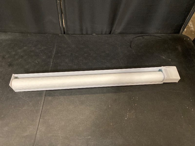 Photo 1 of 31" W x 72" H Cordless Light Filtering Roller Shade for Windows, Free Stop Windows Shades, Thermal Insulated Linen-Style Blinds for Home and Office, Modern Window Blind Color-Matched (White)