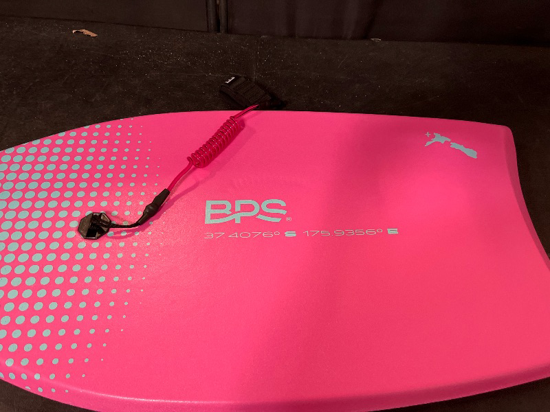 Photo 1 of BPS 'Storm' Bodyboard with Premium Coiled Leash - Lightweight with EPS Core, Durable for All Wave Conditions