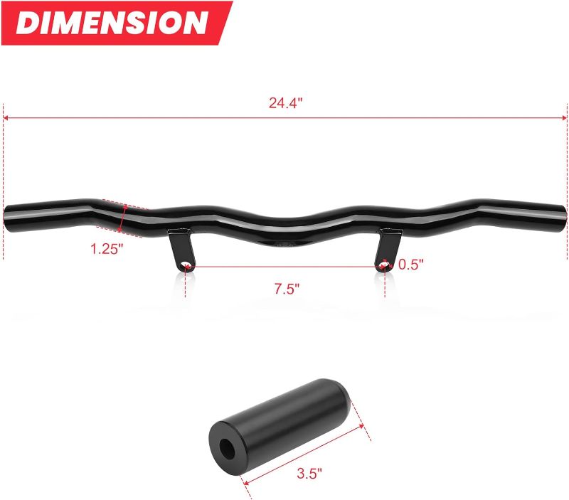 Photo 1 of Front Engine Guard Crash Bar Compatible with Harley Davidson V-cam Sportster S RH1250S, Nightster RH975 RH975S, 2021-2025,Black