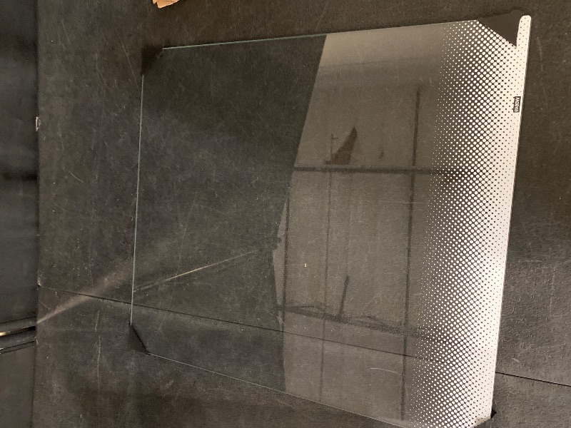 Photo 1 of Upgrades 240350649 Shelf Glass Replacement 17 x 15 Inch for Frigidaire Fridge Glass Shelf Replacement Parts