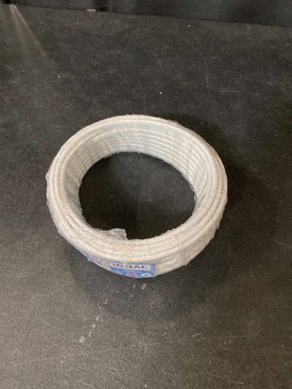 Photo 1 of NATIONAL Wire&Cable 12/2 Marine Wire- 50 Ft - Made in USA - Tinned Copper Duplex Boat Wire - 12-Gauge 2-Conductor Shethed - Designed for Boat/Marine/Automotive/RV/Camper/Trailer