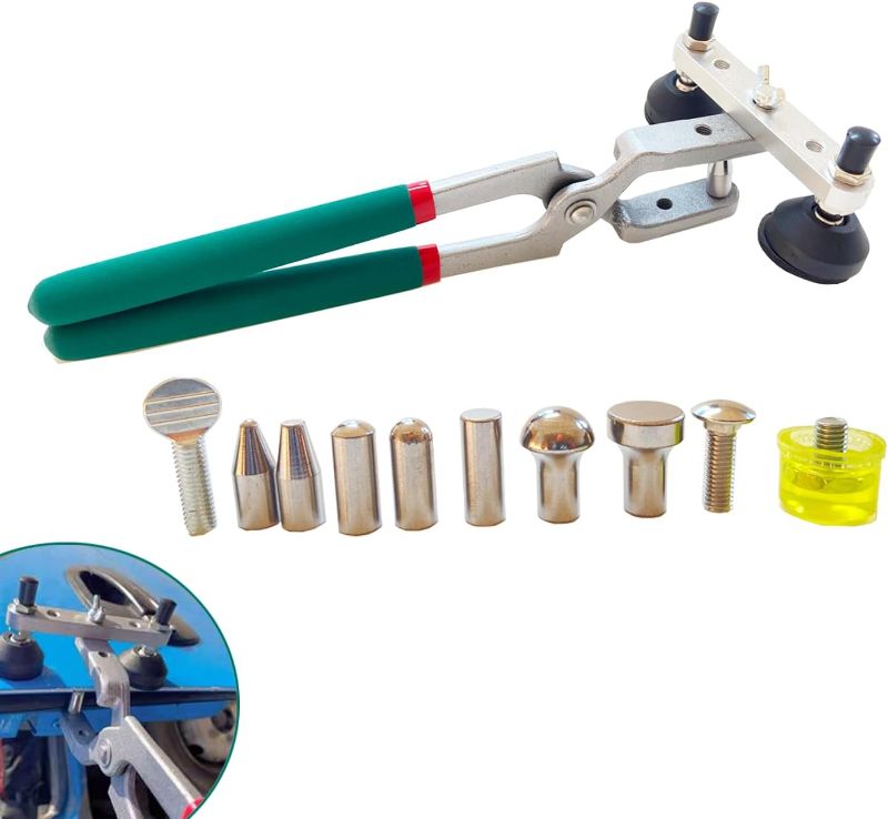Photo 1 of Car Door Fender Body Edge Crimp Plier, Auto Car Dent Repair Tools Wheel Eyebrow Pit Shaping Tool Door Cover Edge Sheet