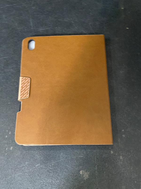Photo 1 of KingBlanc iPad mini 7/6th Gen Case (A17 Pro) with Pencil Holder | PU Leather Stand Cover | Auto Sleep/Wake | Multi-Angle for Viewing/Typing | Brown | 2024/2021 8.3-inch