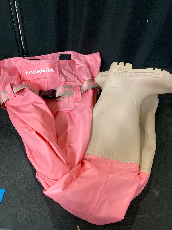 Photo 1 of DaddyGoFish Chest Waders for Kids and Adults, Fishing and Hunting Waders with a Pocket and a Wader Hanger