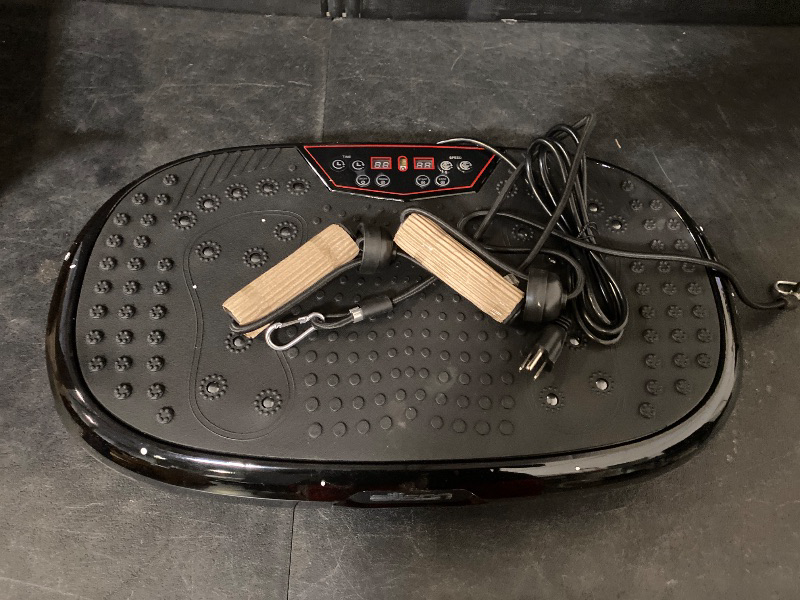 Photo 1 of Vibration Plate Exercise Machine Whole Body Workout Vibration Fitness Platform for Home Fitness & Weight Loss + BT + Remote, 99 Levels